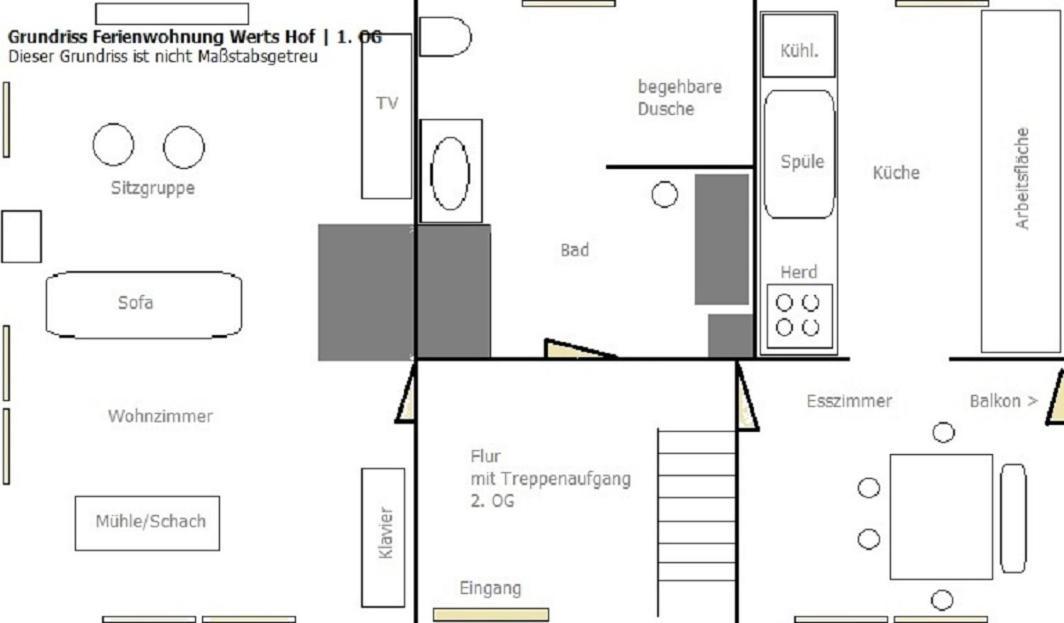 Вілла Werts Hof Ferienwohnen Rauschenberg Номер фото